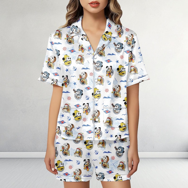 Disney Alaska Cruise Satin Pajamas, Mickey And Friends Cruise Pjs, Alaska Wonder Cruise Tee, Disney Alaska Trip, Disney Alaska Shirt