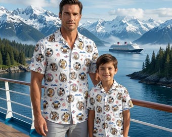 Disney Alaska Cruise passende Shirt, Mickey Mouse Cruise Button Shirt, Alaska Wonder Cruise Shirt, Disney Familie passende Shirt