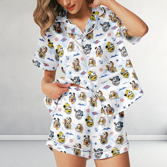 Disney Alaska Cruise Satin Pajamas, Mickey And Friends Cruise Pjs, Alaska Wonder Cruise Tee, Disney Alaska Trip, Disney Alaska Shirt