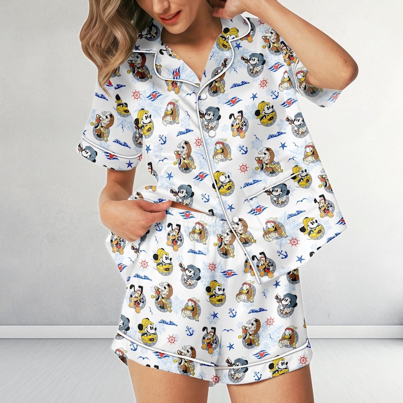 Disney Alaska Cruise Satin Pajamas, Mickey And Friends Cruise Pjs, Alaska Wonder Cruise Tee, Disney Alaska Trip, Disney Alaska Shirt