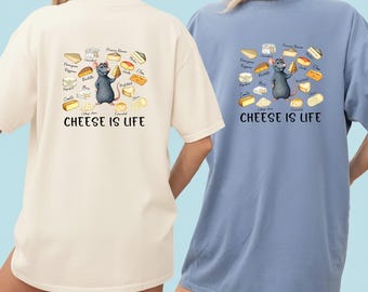Ratatouille Remy Cheese PNG, Disney Rat Chef Clipart, Cheese Is Life Funny Design, Food Lover Kitchen Graphic Sublimation