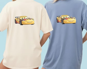 Jackson Storm PNG, Cars 3 Character Clipart, Yellow Racing Car Cartoon Design, Disney Pixar Style Kids Shirt Sublimation File