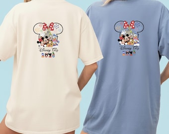 Disney Christmas PNG, Mickey Minnie Friends 2026 Design, Disney Trip Family, Holiday Sublimation