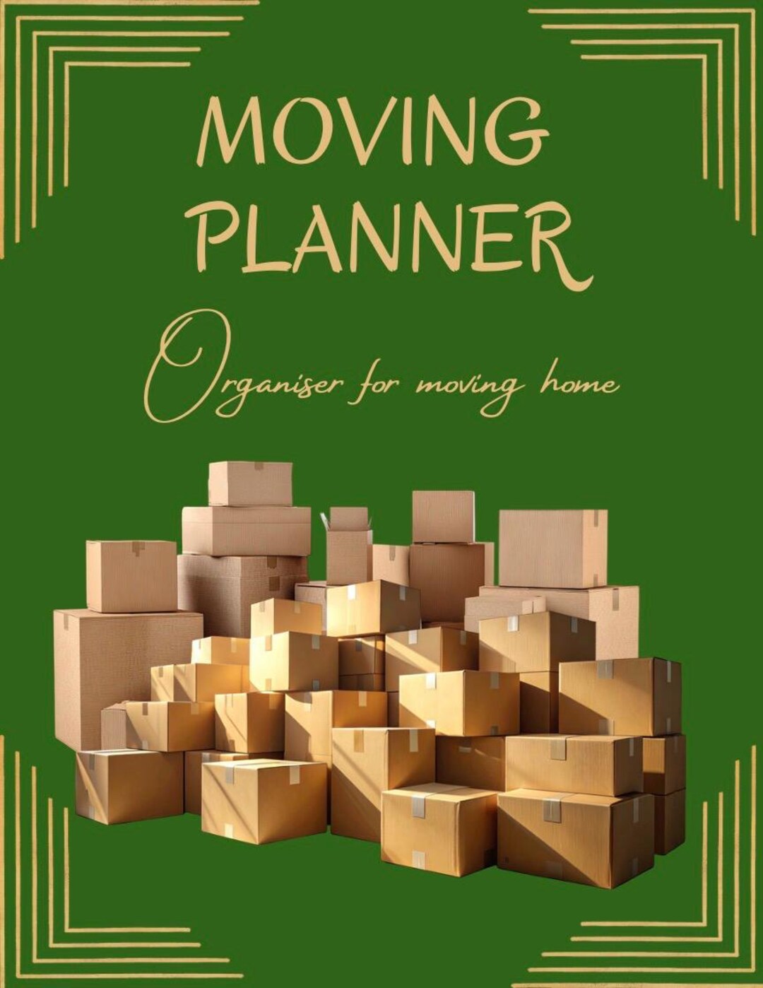 Printable Moving Planner | Home Moving Checklist, Relocation Binder ...