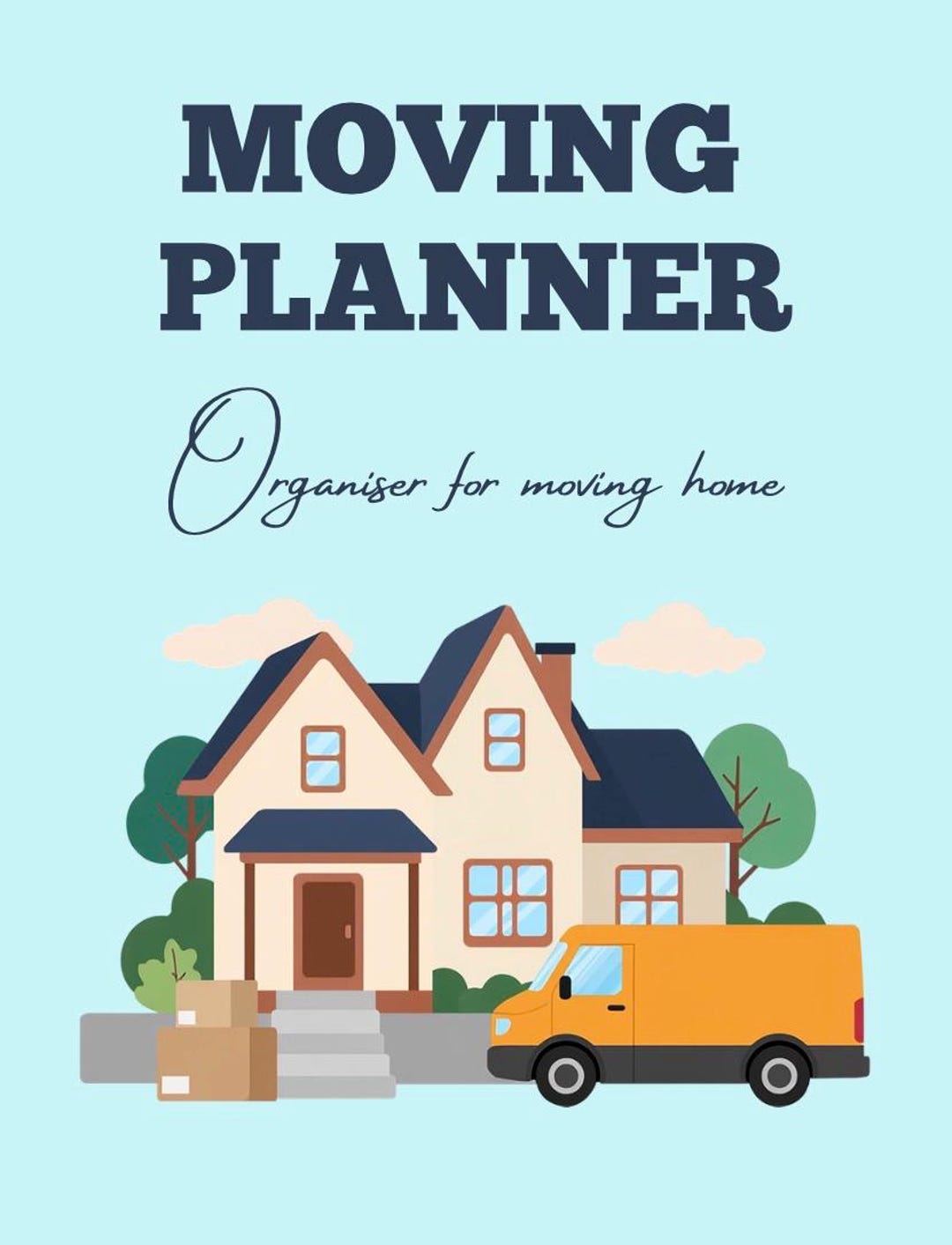Printable Moving Planner | Home Moving Checklist, Relocation Binder ...
