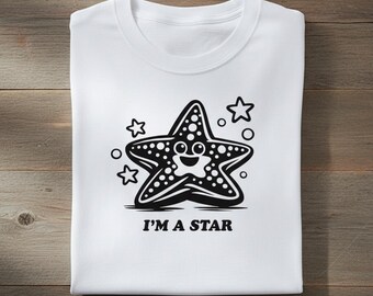 Camiseta para niños "Soy una estrella de mar"