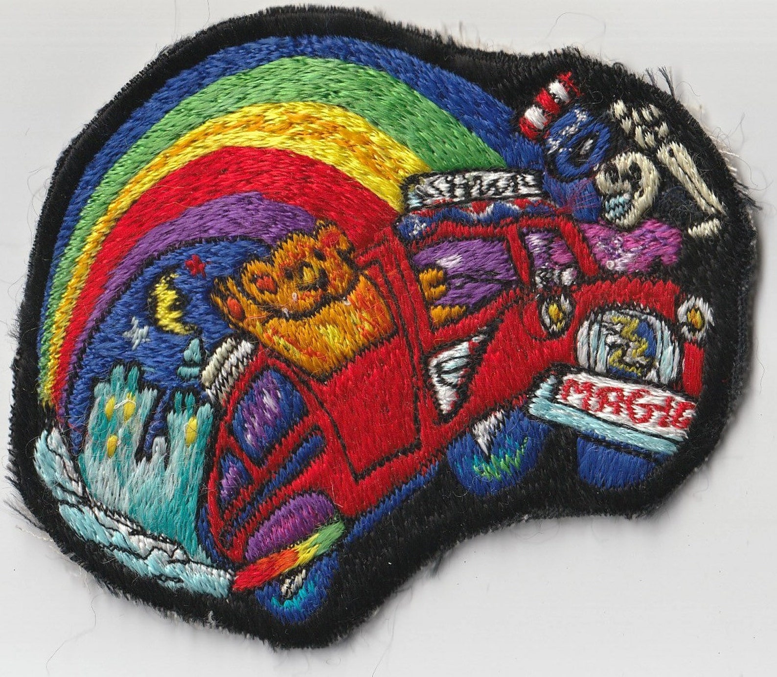 Grateful dead dancing bears grosgrain ribbon - chocolatelity