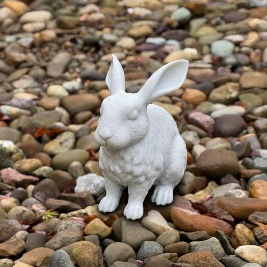 Easter Bunny Concrete Garden Statue Stone Rabbit Sculpture Sitting easter-bunny-concrete-garden-statue-stone-rabbit-sculpture-sitting