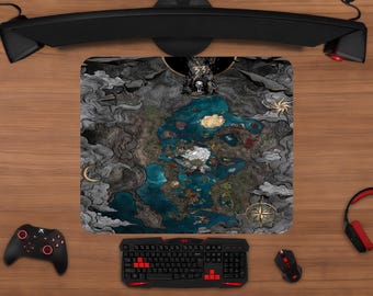 Clair Obscur Expedition 33 Mousepad | Gustave and Maelle Desk Mat | Game Gift