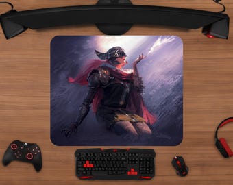 Elden Ring Dark Fantasy Desk Mat | Gaming Mouse Pad, Vivid Colors
