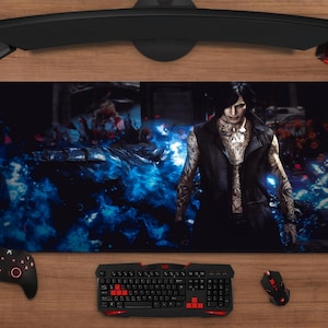 Devil May Cry Gaming Mouse Pad | Extended Desk Mat Decor