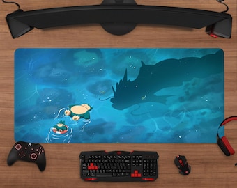 Snorlax Mousepad | Pokemon Desk Mat | Gaming Gift