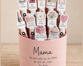 Muttertag Duplo Banderole Druckvorlage | Mama & Oma Geschenk | Danke Mama | Schokolade Verpackung | Printable Download