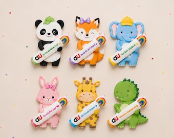 Duplo Figuren Schulanfang Druckvorlage PDF | Geschenkidee für Kindergarten- und Schulkinder | Kleine Aufmerksamkeit zum ersten Schultag