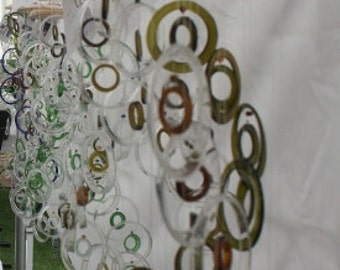 WHSL ORDER No. 3, eco friendly and green, glass wind chimes, windchimes, mobiles