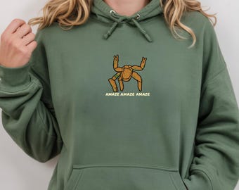 Amaze Rocky Alien Hoodie, Trendy Sci Fi Bookish Hoodie, Rocky Spider Youth Hoodie, Project Haill Mary Youth Hoodie