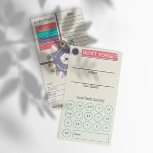 Crafty Memory Keepers - WIP Project Cards
