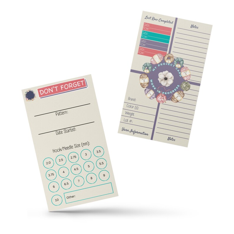 Crafty Memory Keepers - WIP Project Cards