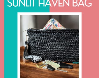 Anleitung für eine Häkeltasche: Sunlit Haven Crossbody Purse (Digitaler Download)
