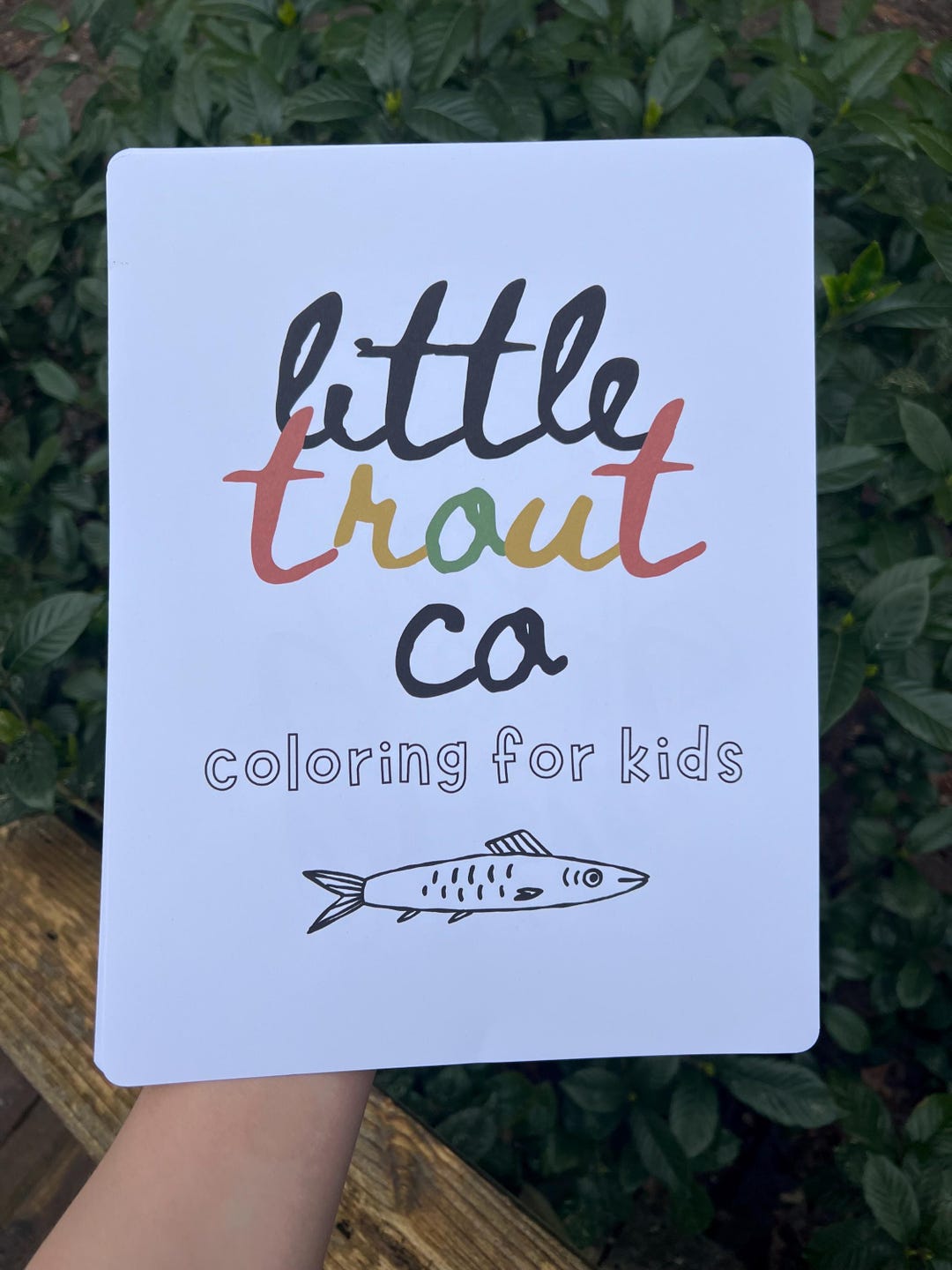 Toddler Cardstock Coloring Sheets – Cottagecore Forest Theme With ...