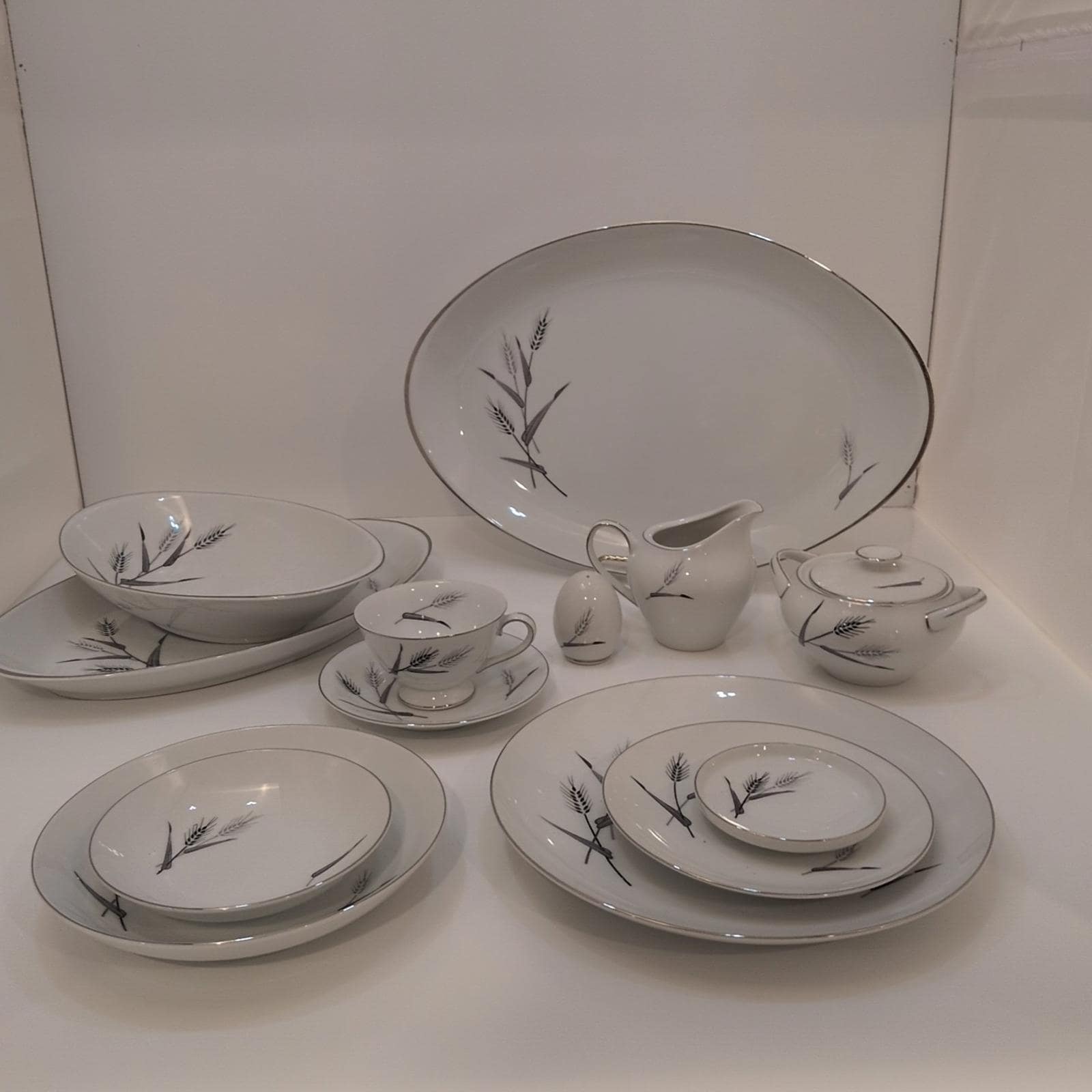 Silver Wheat China - Etsy