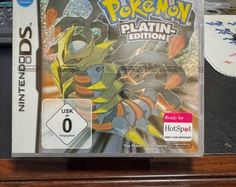 Pokémon Platinum Version Nintendo DS - CIB Complete in Box with Manual, Noe Version, Sealed brand new