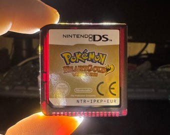 Pokémon HeartGold (Nintendo DS) - Cartucho de juego (versión EUR/PAL) - Probado y funcional - RPG Pokémon clásico de la región de Johto - DS 2DS 3DS