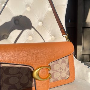 Vintage Coach Signature C Brown Shoulder Bag - Etsy