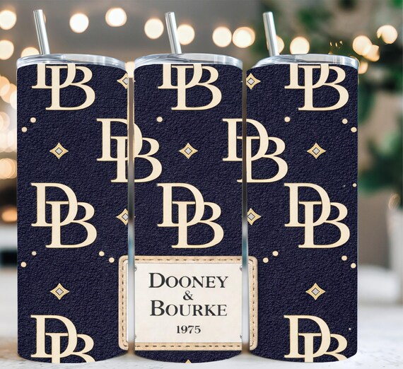 Blue Designer Inspired Tumbler Wrap 20oz  | Luxury pattern sublimation wrap