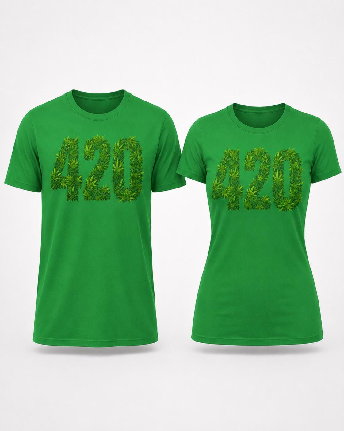 420 T-Shirt Cannabis Blatt Motiv, Kiffer Shirt, Weed Geschenk, Stoner Shirt, Hanf Shirt für Männer & Frauen