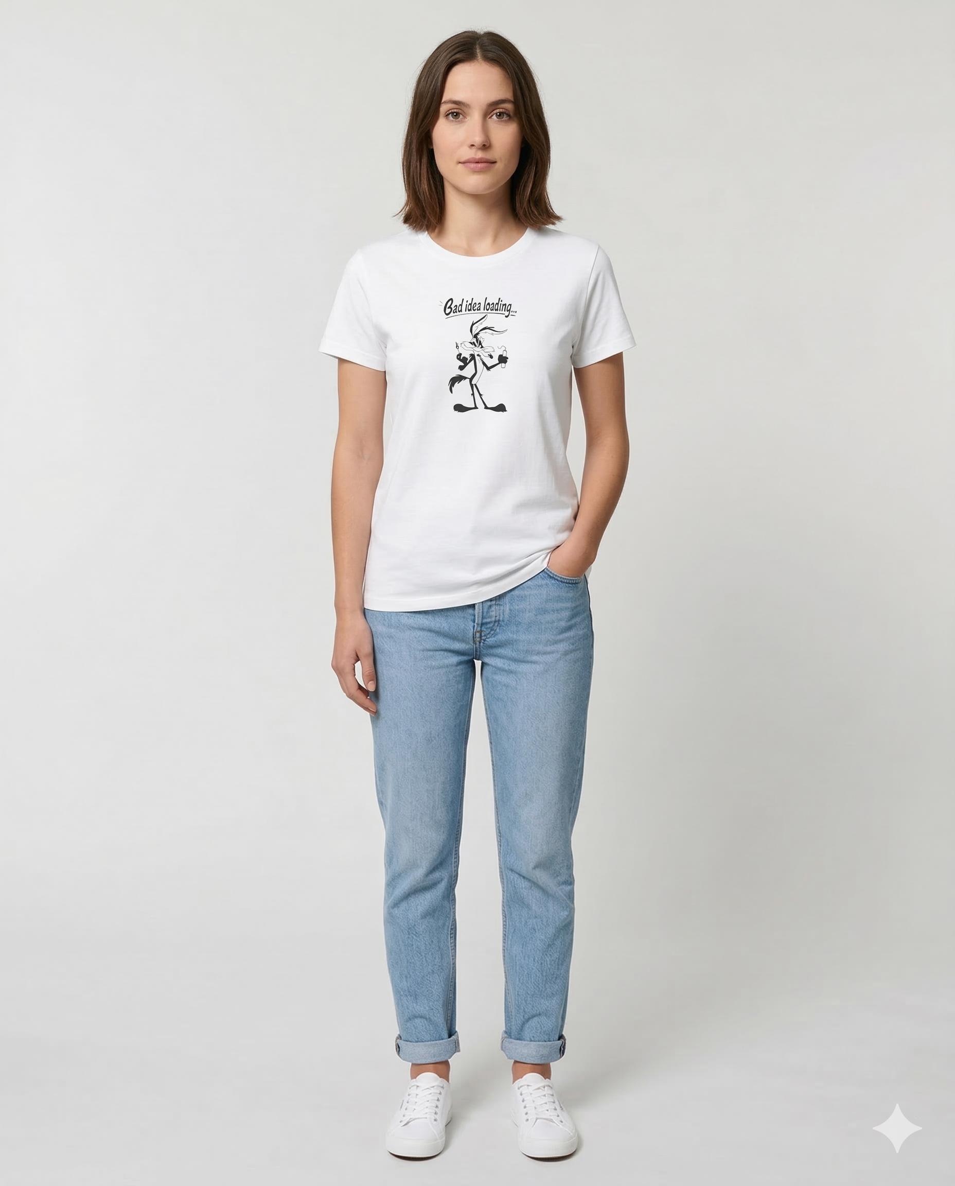 Bad Idea Loading - Wile E. Coyote Nostalgie Fun T-Shirt