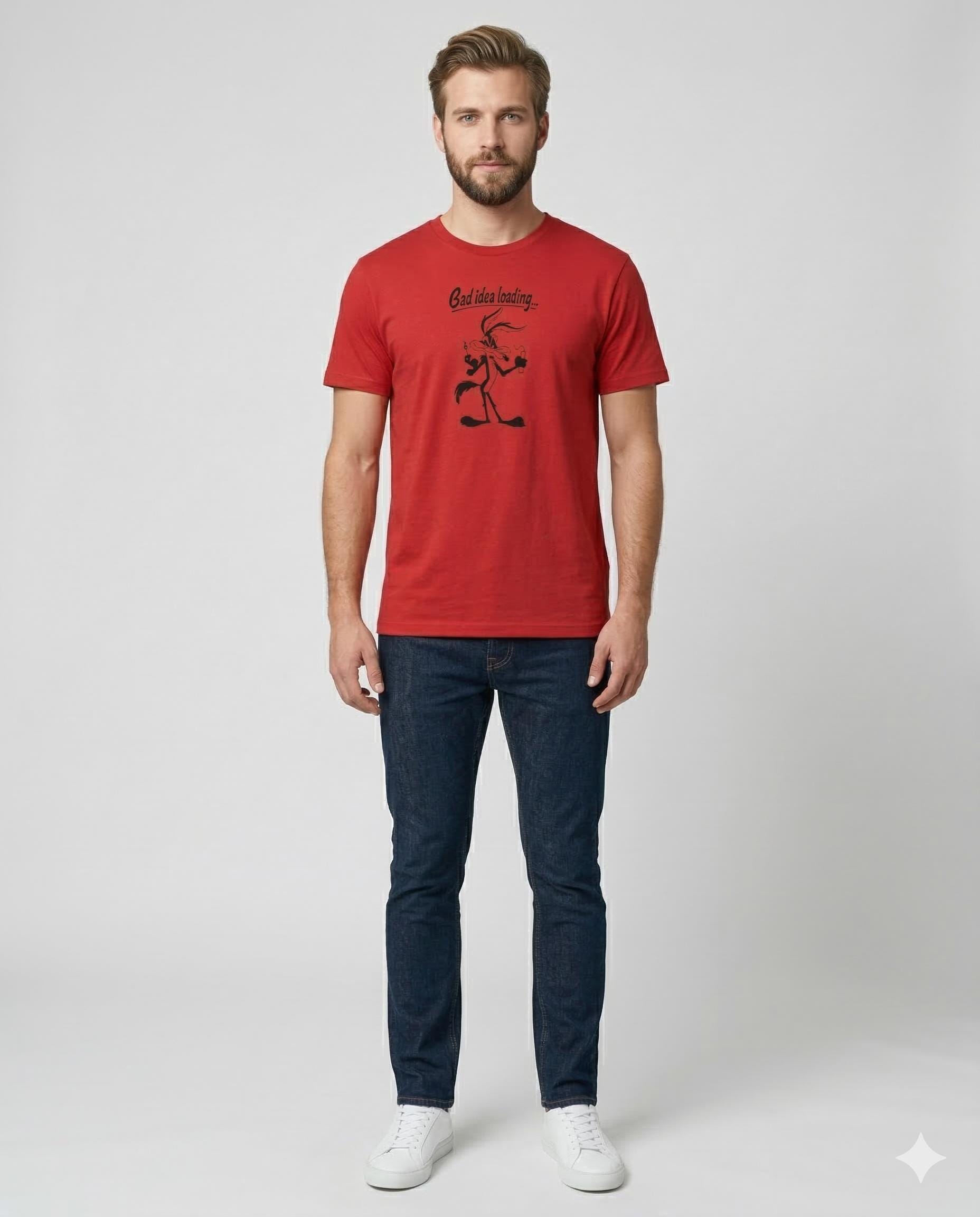 Bad Idea Loading - Wile E. Coyote Nostalgie Fun T-Shirt