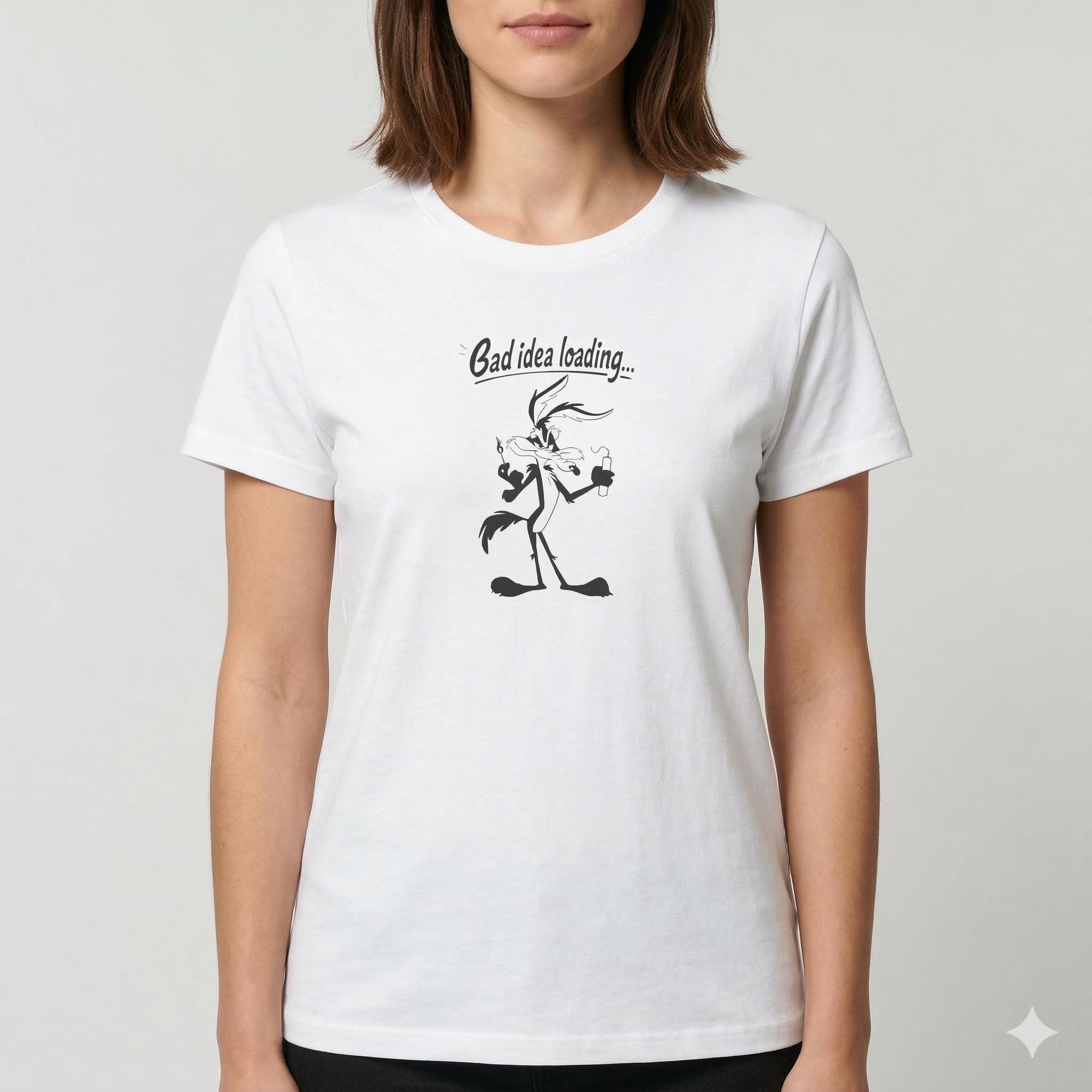 Bad Idea Loading - Wile E. Coyote Nostalgie Fun T-Shirt