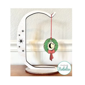 Ornament Stand SVG - Laser Cut File - Ornament Holder Display - Christmas - Stars