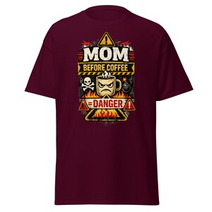 Funny Mom Before Coffee Shirt, Mom Life Graphic Tee, Sarcastic Mom T-Shirt, Gift for Mom, Mothers Day Shirt, Mom Humor Tee