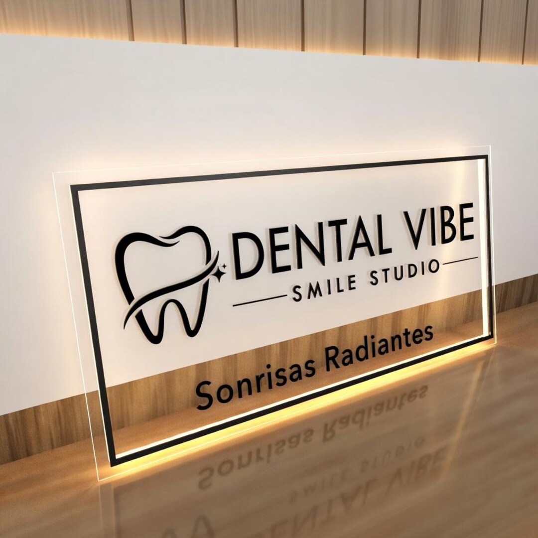 Custom Acrylic Name Plate Sign , Personalized Office Name Sign, Modern ...