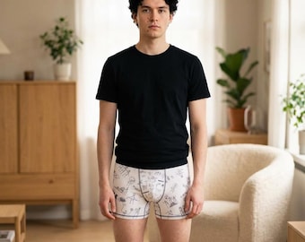 Men's Boxers Stoodle Style (AOP)