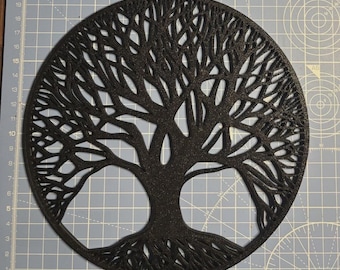 Tree Of life Hanging Ornament - Wall Art - Stencil Art