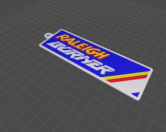 Raleigh Burner Keyring