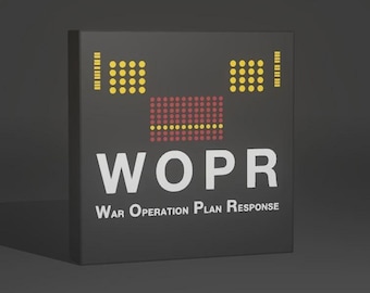 War games WOPR Light Box - Different Designs Available