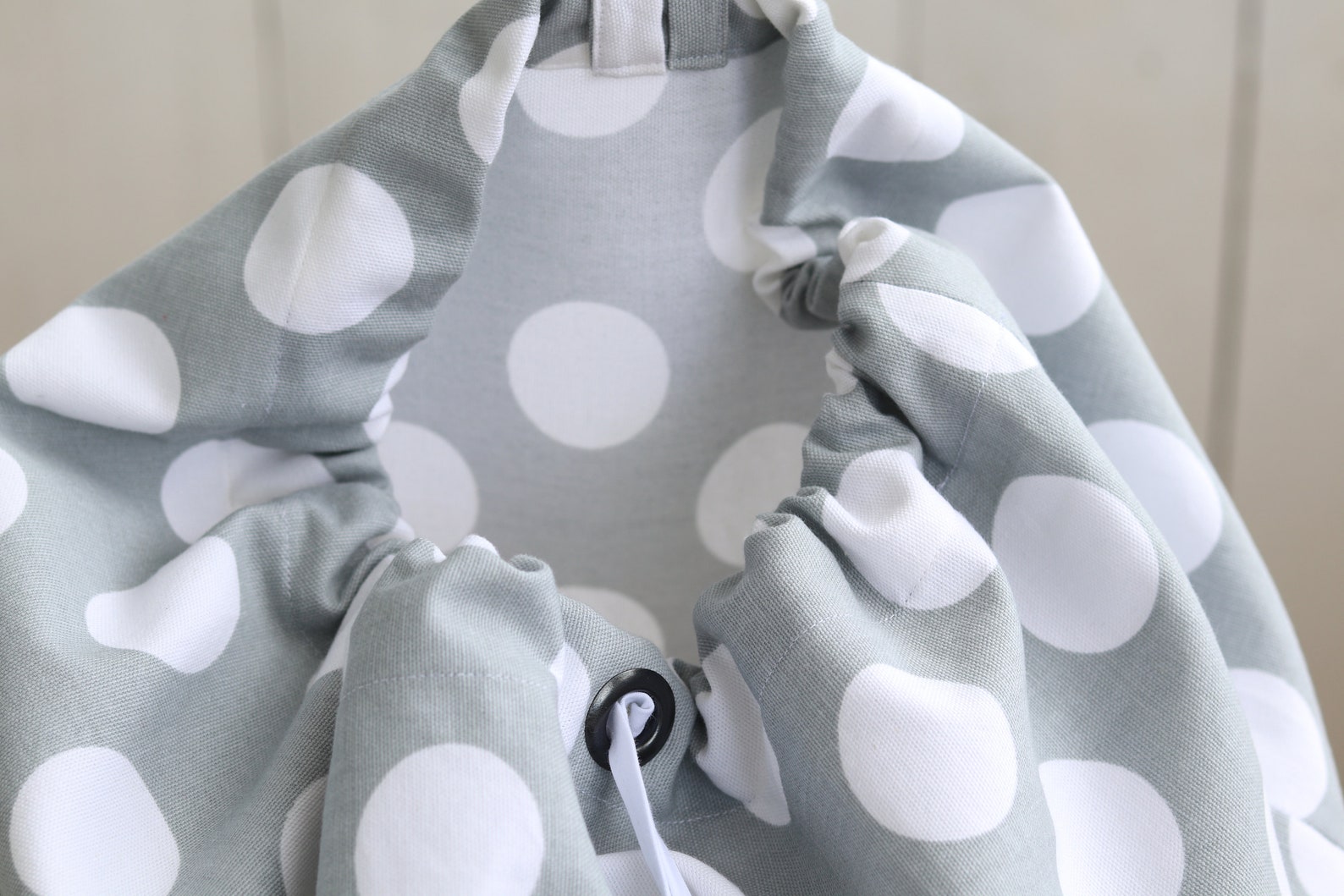 Personalized Kids Laundry Hamper Baby Polka Dot Laundry Etsy