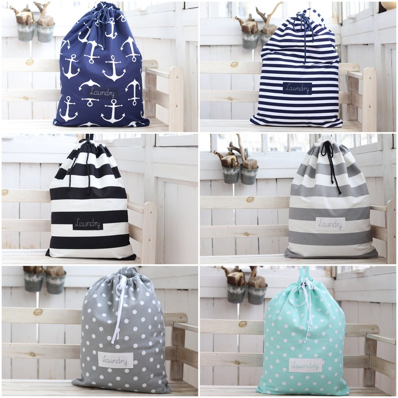 Personalized Kids Laundry Hamper Baby Polka Dot Laundry Etsy