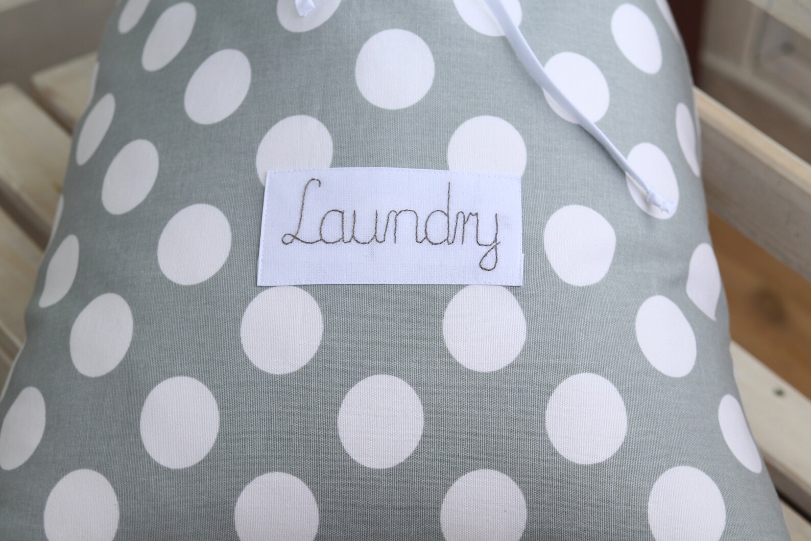 Personalized Kids Laundry Hamper Baby Polka Dot Laundry Etsy