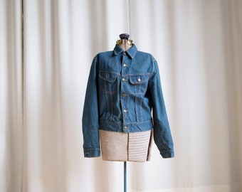 vintage 90s S/M Lee blue denim jean jacket