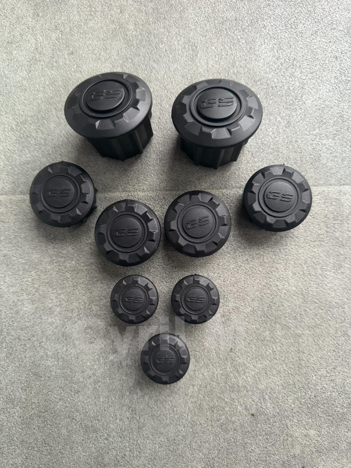 Gs Rbp Plug BMW GS Frame Plugs | GS Logo Hole Covers R 1250 GS 1200 GS Adventure ...
