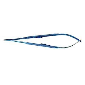 Jacobson mikronålhållare i titan med lås | 15–23 cm kirurgisk nåldrivare | Rak spets | Mikrokirurgiskt instrument