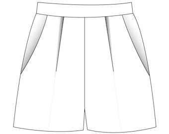 Matilda Shorts PDF Sewing Pattern