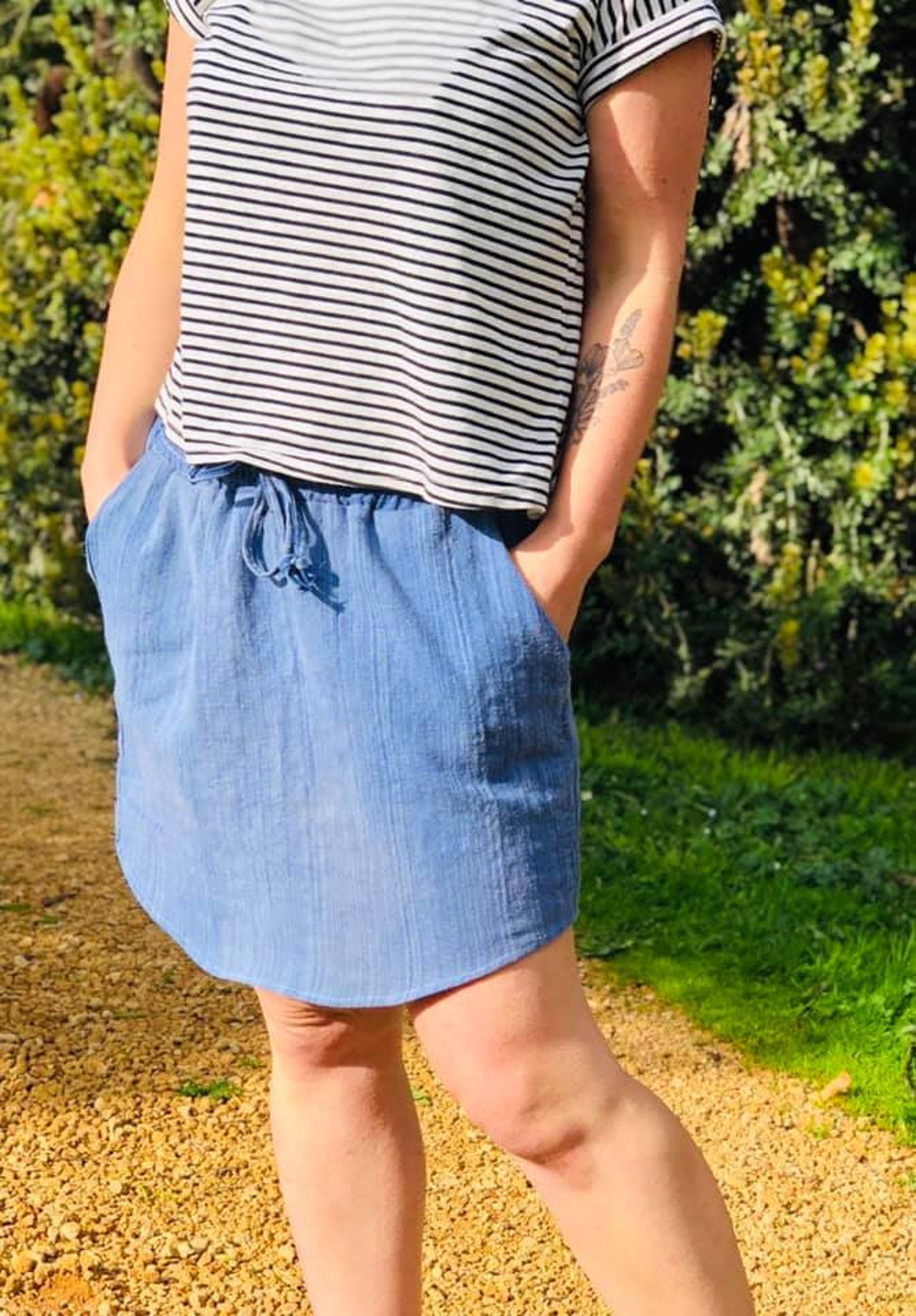 Archie Skirt Pdf Sewing Pattern - Etsy Australia