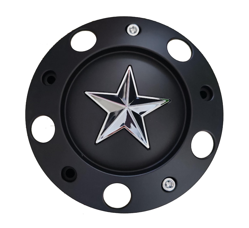Wheel Hub Cap #T161L152-S1 Rockstar KMC XD Wheel Rim Center Cap image 1