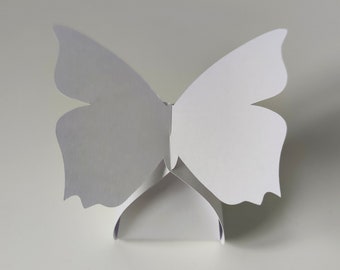 White Butterfly Favour Gift Boxes - Wedding - Party - Anniversary - Celebration - Decoration - Love - Keepsake